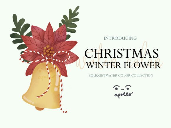 Christmas Flower Winter Watercolor 02: Illustrations Review