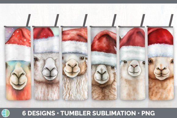 Review: Christmas Alpaca Tumbler Sublimation Bun Illustrations