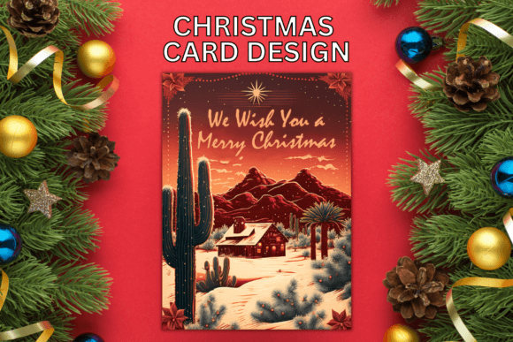 Southwest Christmas Card Illustrations Review